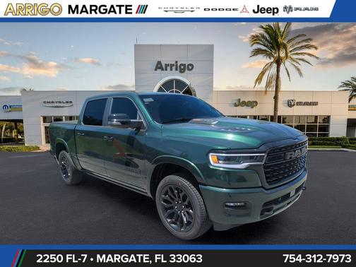 Serrano Green Metallic 2026 RAM 1500 Limited