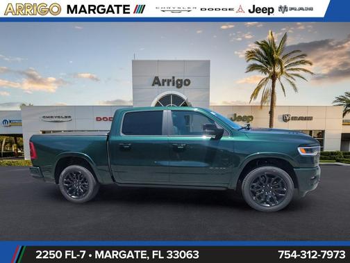 Serrano Green Metallic 2026 RAM 1500 Limited