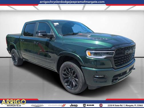 Serrano Green Metallic 2026 RAM 1500 Limited
