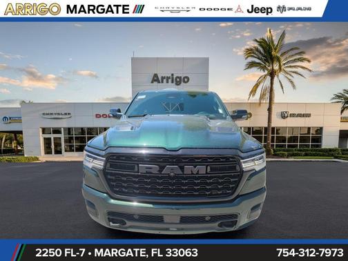Serrano Green Metallic 2026 RAM 1500 Limited