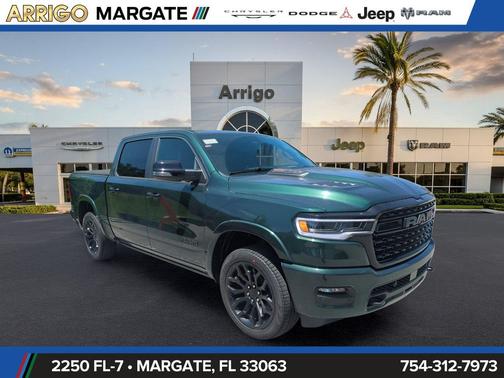 Serrano Green Metallic 2026 RAM 1500 Limited