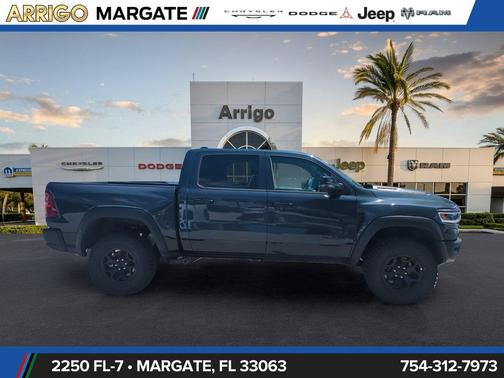 Forged Blue Metallic 2026 RAM 1500 RHO Crew Cab 4x4 5'7' Box