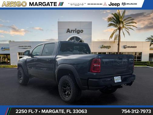 Forged Blue Metallic 2026 RAM 1500 RHO Crew Cab 4x4 5'7' Box