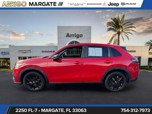 Milano Red 2024 Honda HR-V Sport