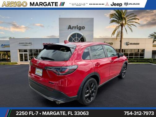 Milano Red 2024 Honda HR-V Sport