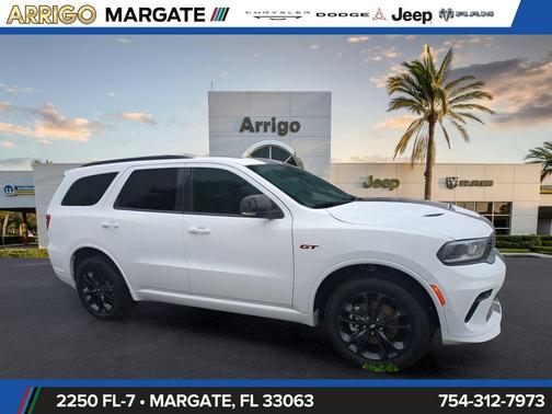 White Knuckle Clearcoat 2026 Dodge Durango GT Plus