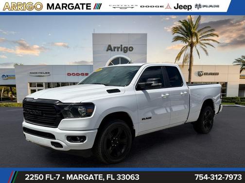 Bright White Clearcoat 2021 RAM 1500 Big Horn/Lone Star