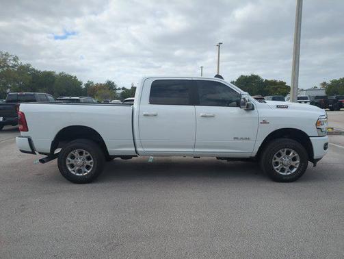 Bright White Clearcoat 2024 RAM 2500 Laramie Crew Cab 4x4 6'4' Box