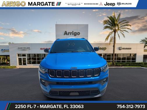 Hydro Blue Pearlcoat 2026 Jeep Compass Sport
