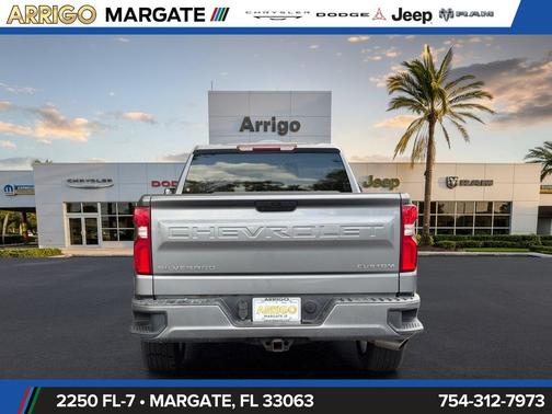 Satin Steel Metallic 2021 Chevrolet Silverado 1500 Custom