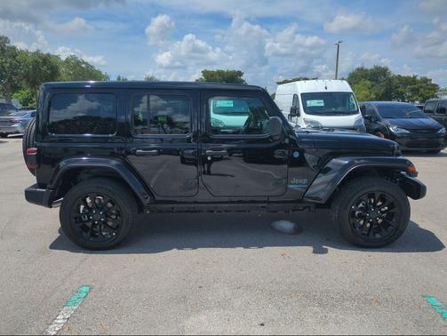 Black Clearcoat 2025 Jeep Wrangler 4xe Sahara