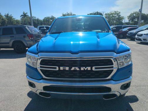 Hydro Blue Pearlcoat 2022 RAM 1500 Big Horn/Lone Star