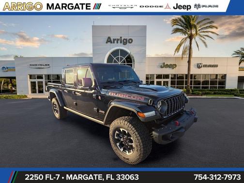 Black Clearcoat 2026 Jeep Gladiator Rubicon