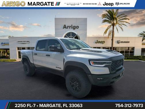 Silver Zynith 2026 RAM 1500 RHO Crew Cab 4x4 5'7' Box