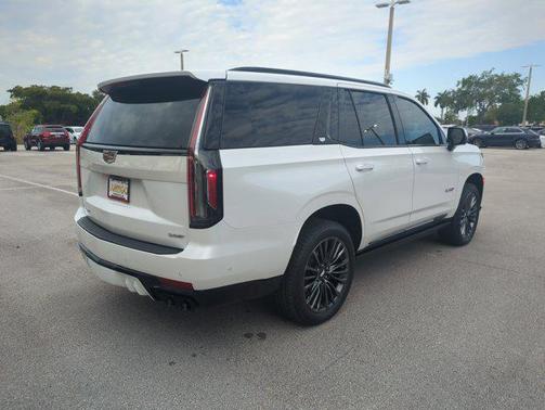 Crystal White Tricoat 2023 Cadillac Escalade V-Series