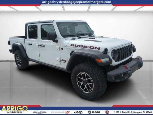 Bright White Clearcoat 2025 Jeep Gladiator Rubicon