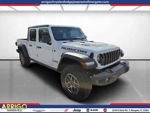 Bright White Clearcoat 2025 Jeep Gladiator Rubicon