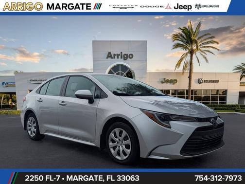 Classic Silver Metallic 2025 Toyota Corolla LE