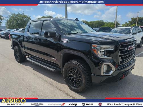 Onyx Black 2019 GMC Sierra 1500 AT4