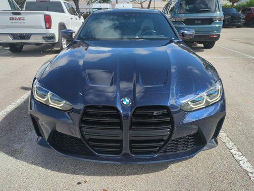 Tanzanite Blue II Metallic 2024 BMW M4 Competition