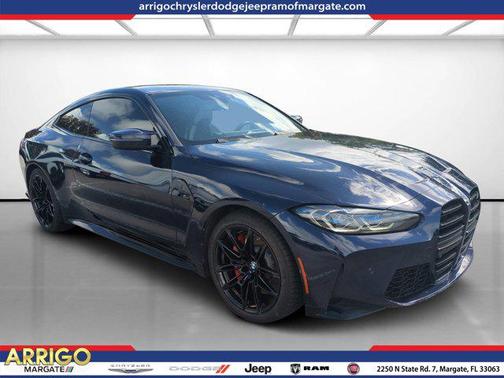 Tanzanite Blue II Metallic 2024 BMW M4 Competition