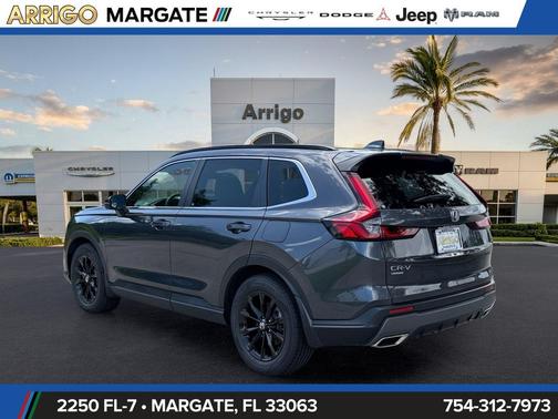 Urban Gray Pearl 2024 Honda CR-V Hybrid Sport FWD