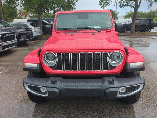 Firecracker Red Clearcoat 2025 Jeep Wrangler 4xe Sahara