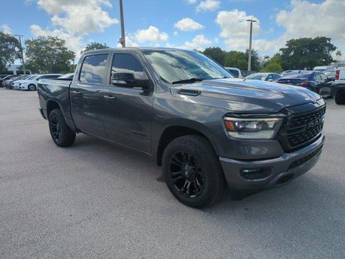 Granite Crystal Metallic Clearcoat 2022 RAM 1500 Big Horn/Lone Star