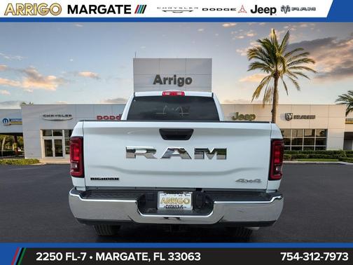Bright White Clearcoat 2026 RAM 2500 Big Horn