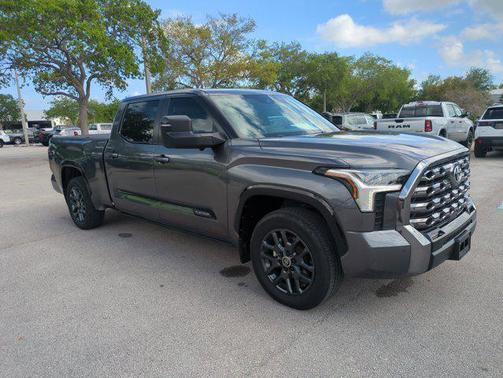 Magnetic Gray Metallic 2024 Toyota Tundra Platinum