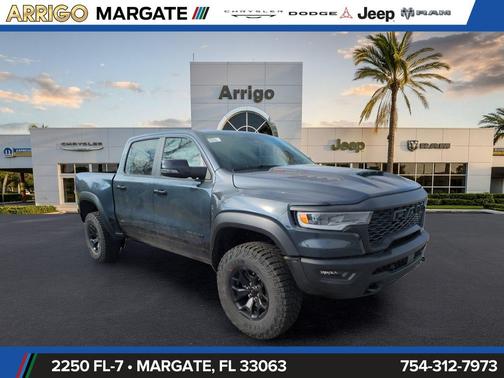 Forged Blue Metallic 2026 RAM 1500 RHO Crew Cab 4x4 5'7' Box