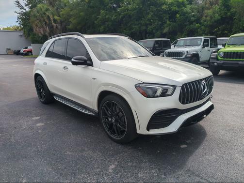 White 2022 Mercedes-Benz AMG GLE 53 4MATIC+