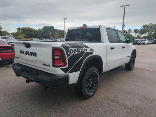 Bright White Clearcoat 2026 RAM 1500 Rebel