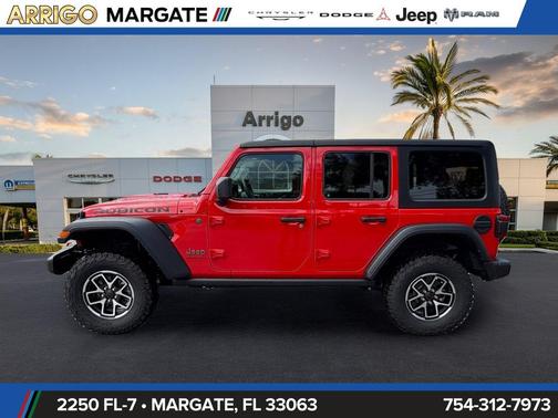 Firecracker Red Clearcoat 2026 Jeep Wrangler Rubicon