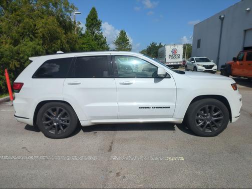 Bright White Clearcoat 2019 Jeep Grand Cherokee High Altitude