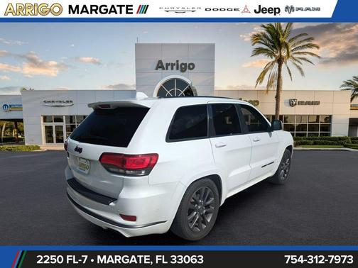 Bright White Clearcoat 2019 Jeep Grand Cherokee High Altitude