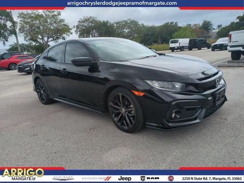 Crystal Black Pearl 2021 Honda Civic Sport