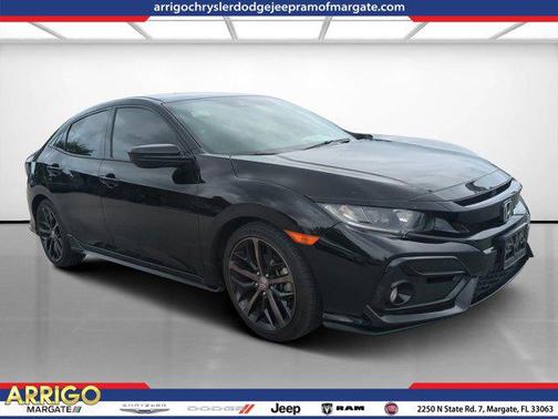 Crystal Black Pearl 2021 Honda Civic Sport