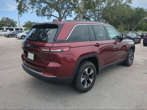 Velvet Red Pearlcoat 2024 Jeep Grand Cherokee 4xe Base
