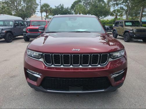 Velvet Red Pearlcoat 2024 Jeep Grand Cherokee 4xe Base