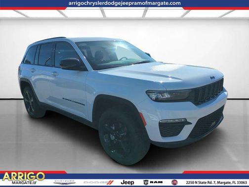 Bright White Clearcoat 2025 Jeep Grand Cherokee Limited