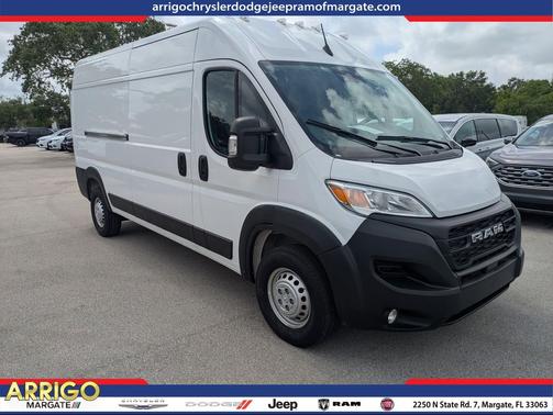 Bright White Clearcoat 2026 RAM ProMaster 2500 Tradesman