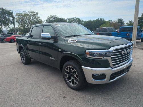 Serrano Green Metallic 2026 RAM 1500 Laramie