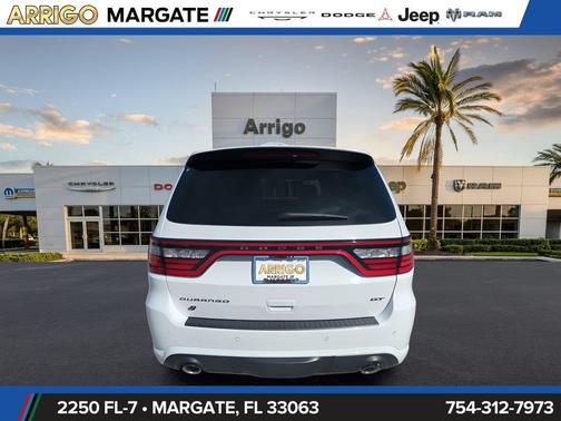 White Knuckle Clearcoat 2026 Dodge Durango GT HEMI V8 AWD