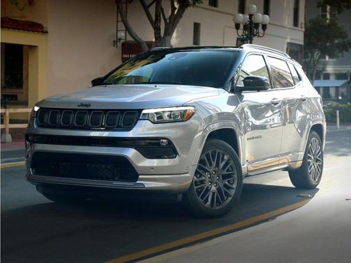 Velvet Red Pearlcoat 2022 Jeep Compass Latitude