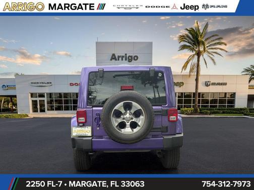 Xtreme Purple Pearlcoat 2017 Jeep Wrangler Unlimited Sahara
