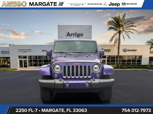 Xtreme Purple Pearlcoat 2017 Jeep Wrangler Unlimited Sahara