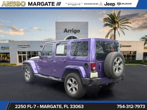 Xtreme Purple Pearlcoat 2017 Jeep Wrangler Unlimited Sahara