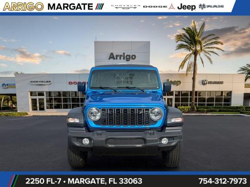Hydro Blue Pearlcoat 2026 Jeep Wrangler Sport