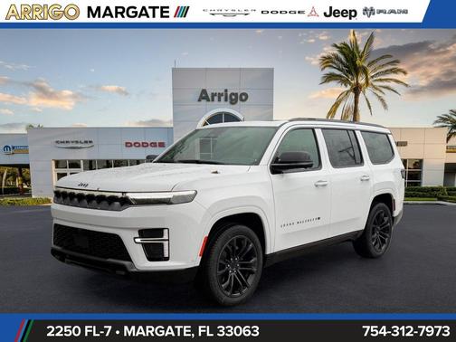 Bright White Clearcoat 2026 Jeep Grand Wagoneer Summit Reserve 4x4